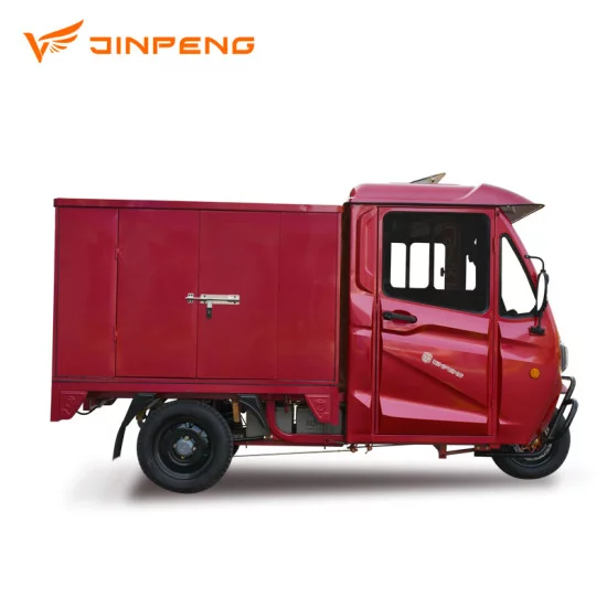 ENERBIKE JP2000 CARGO BOX  elektrická pracovná trojkolka s boxom - 2kW 72V 80Ah max. 40km/h max. 738 kg
